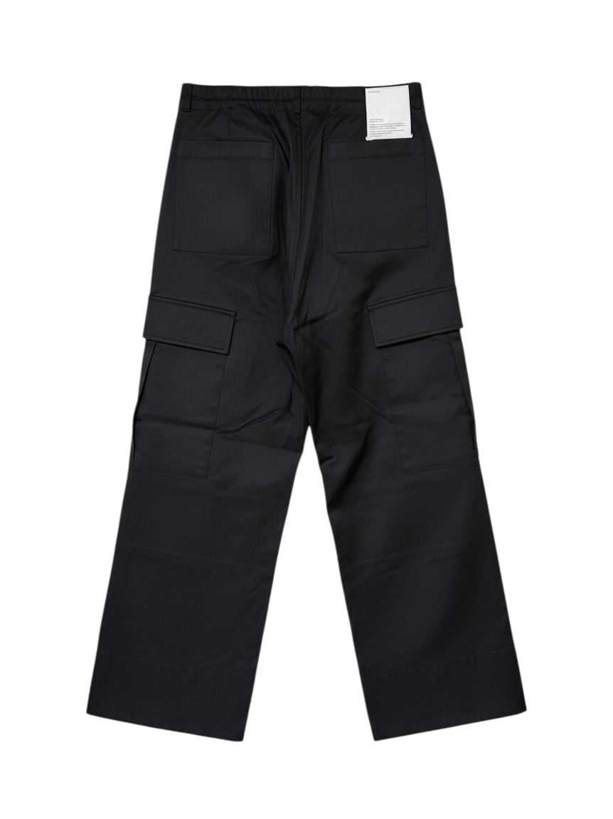 SATIN CARGO PANTS