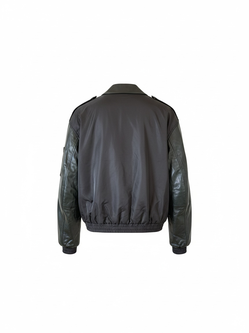 FAUX LEATHER RIDERS BLOUSON