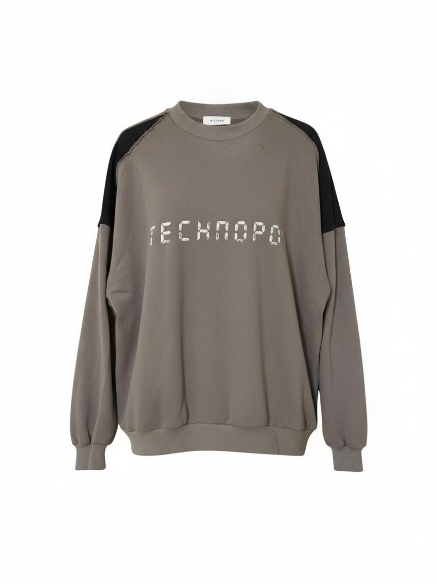 SWITCHING SWEAT SHIRT