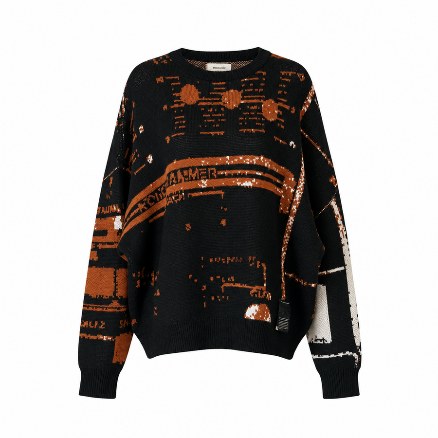 JACQUARD PULLOVER KNIT