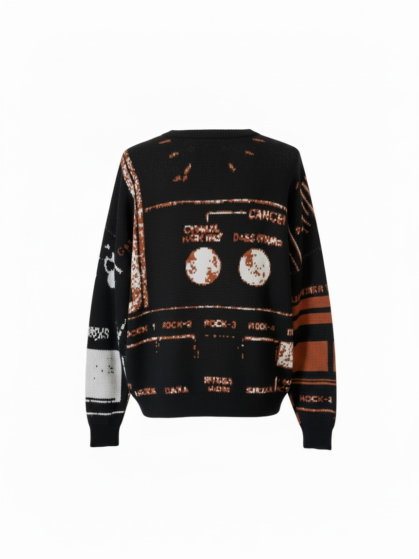 JACQUARD PULLOVER KNIT