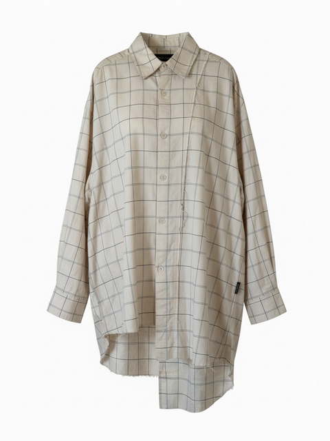 SWITCHING CHECKED SHIRT