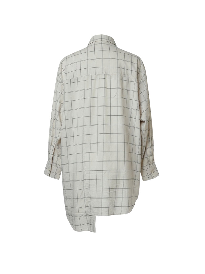 SWITCHING CHECKED SHIRT