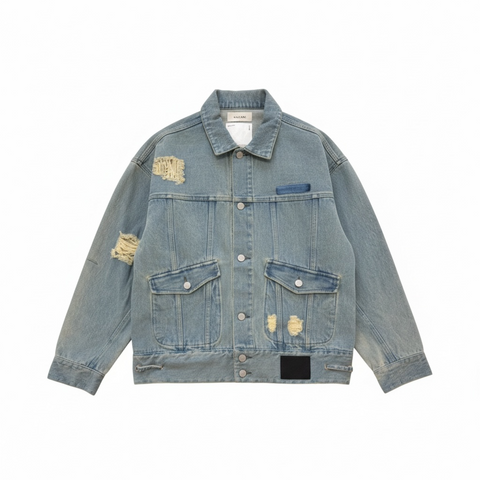DENIM JACKET [DAMAGE]
