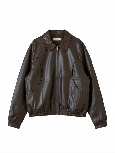 FAUX LEATHER JACKET
