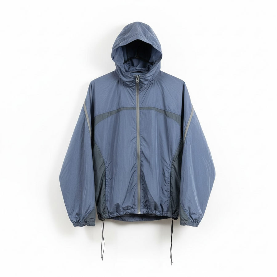 BACK ZIP WIND JACKET