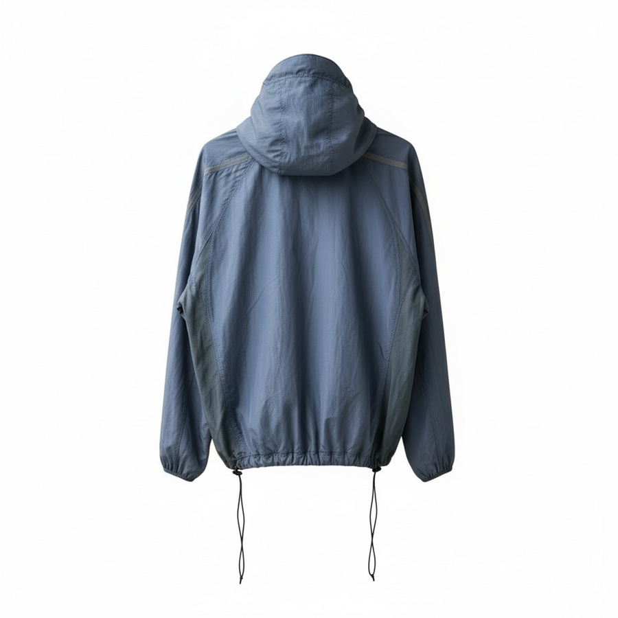 BACK ZIP WIND JACKET