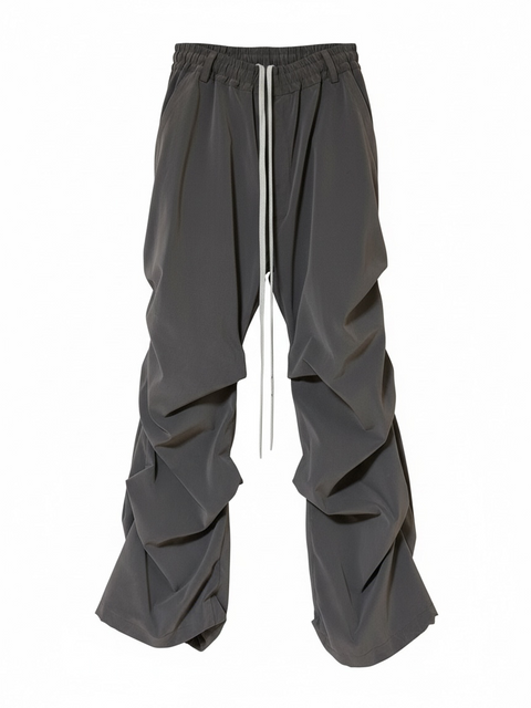 TUCK WIDE PANTS