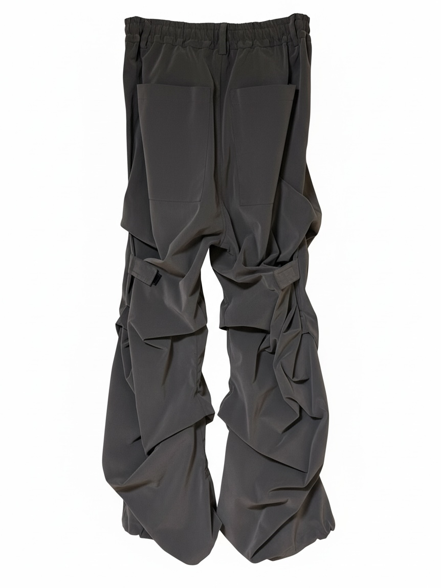 TUCK WIDE PANTS