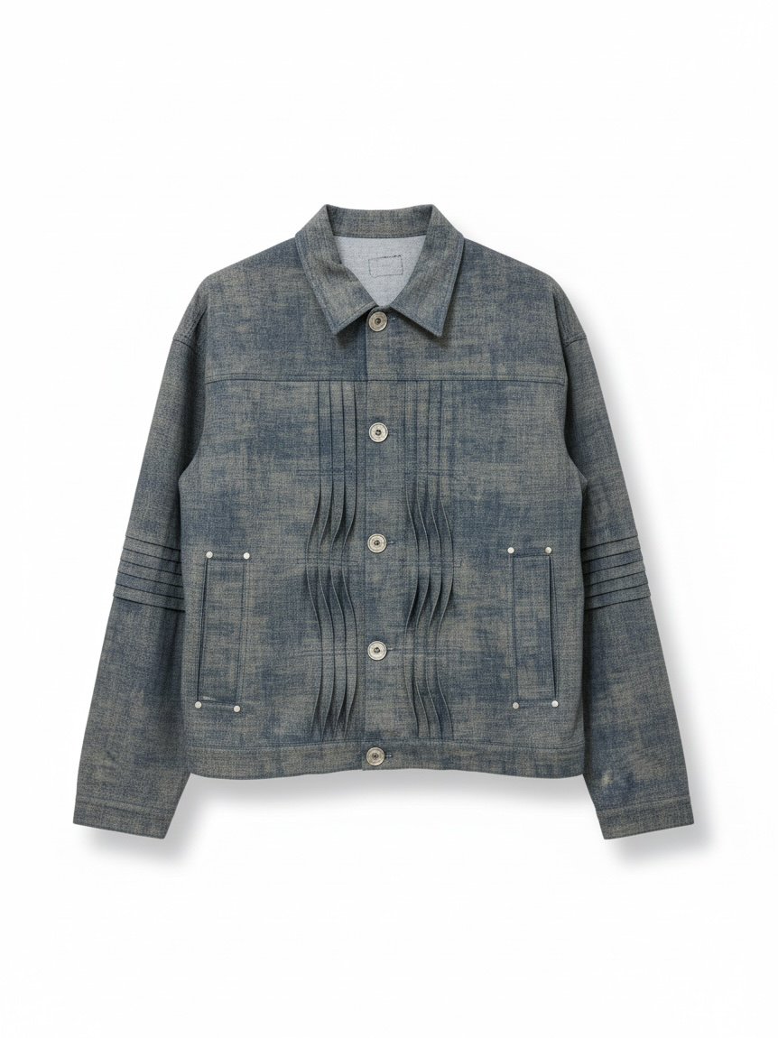 PIN TUCK BLOUSON