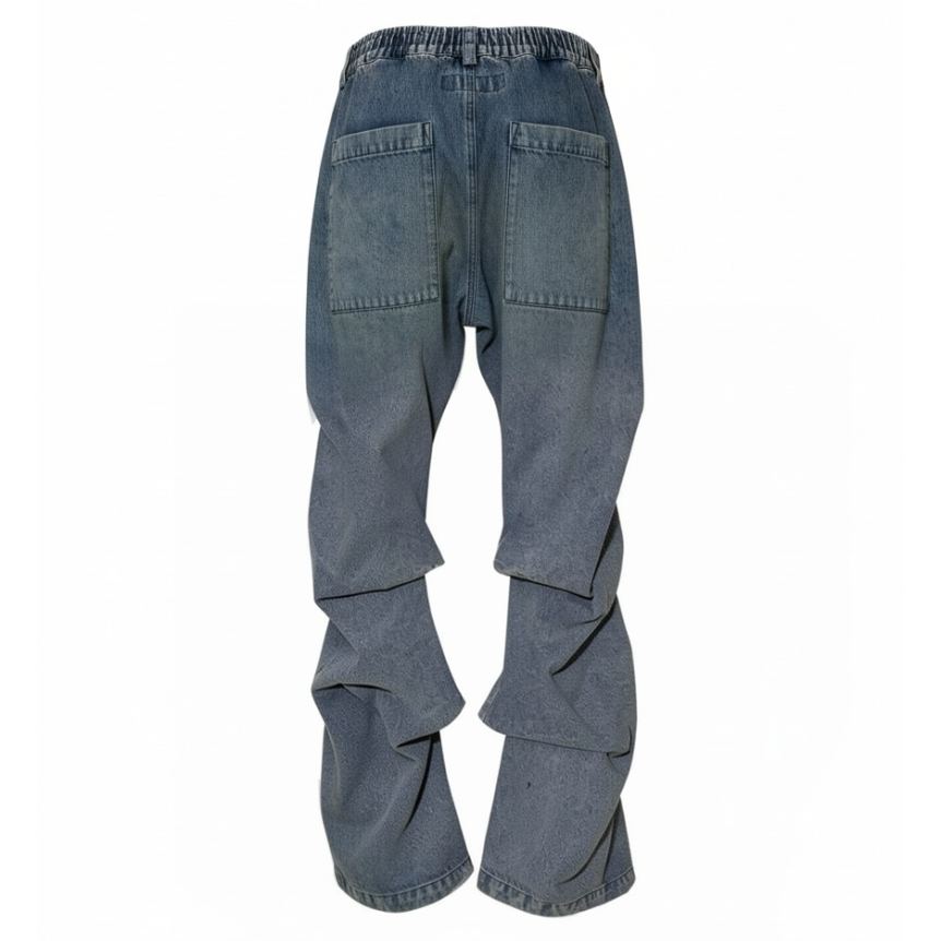 TUCK BAGGY PANTS